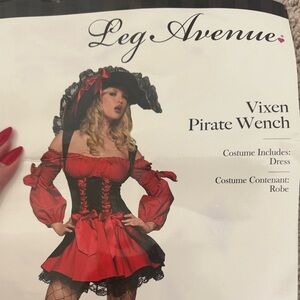 Leg Avenue Vixen Pirate Wench Costume